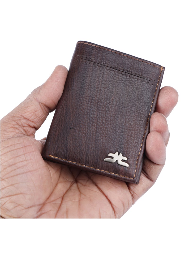 LAVERI LEATHER Laveri Genuine Leather Designer Card Holder Wallet With RFID Protection 4386  - Image 4