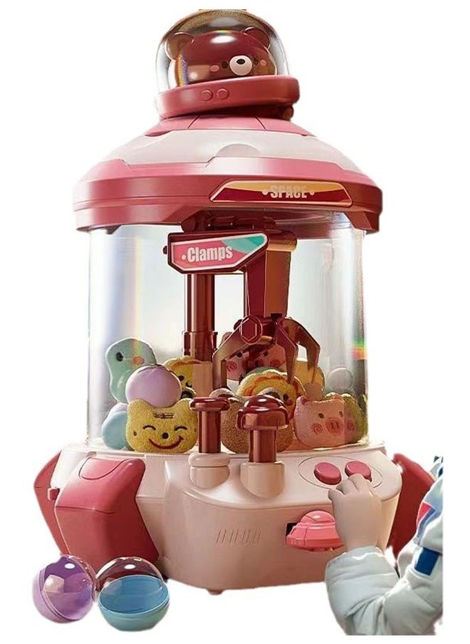 Cute Bear Lighting And Sound Effects Kid's Doll Catching Machine Play House Clip Doll Machine Clip Doll Catching Machine Pink - pzsku/Z92C443614F5242AA1707Z/45/_/1731576078/3c941342-9ee9-421b-b437-2df578596a6a