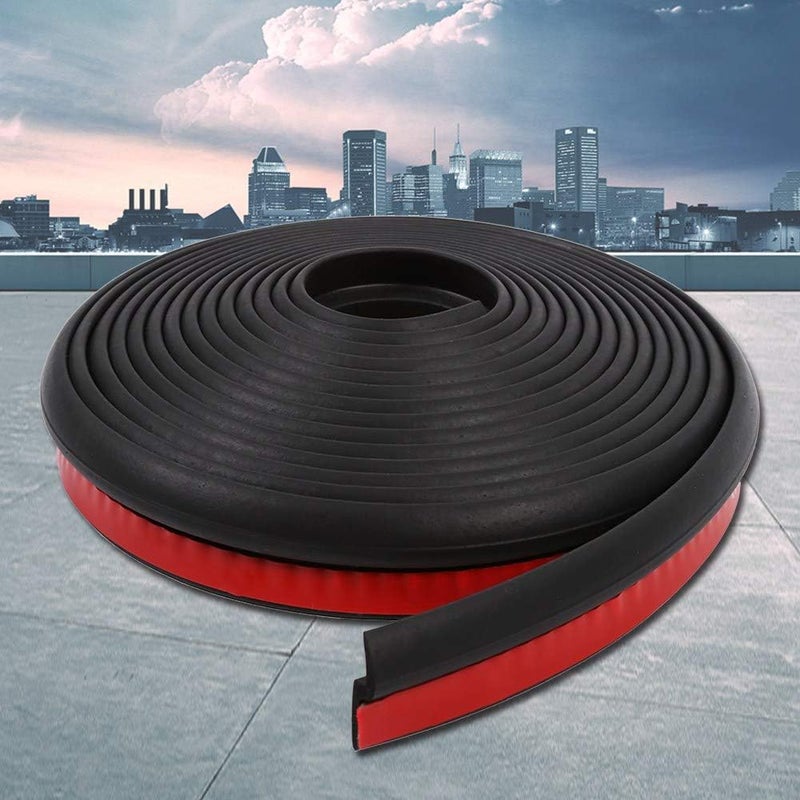 Keenso Shape Rubber Seal Protector Guard Strip - 4M Car Door Weatherstrip - Image 2