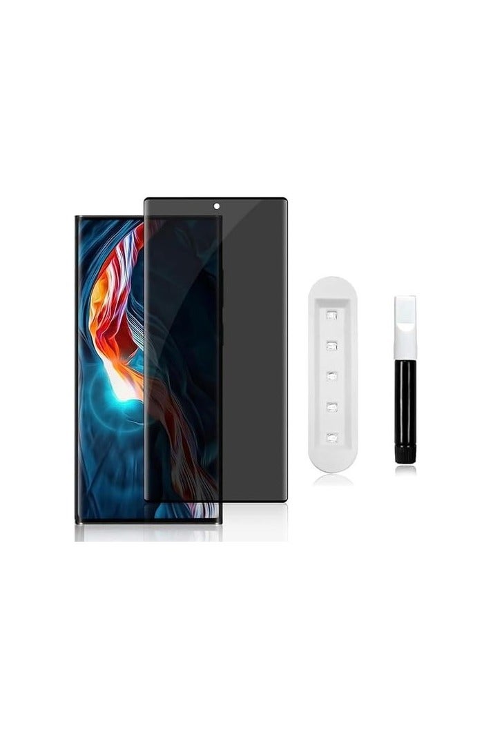 UV Privacy Screen Protector for S25 Ultra, Full Coverage, with Fingerprint Sensor Compatibility - Image 1