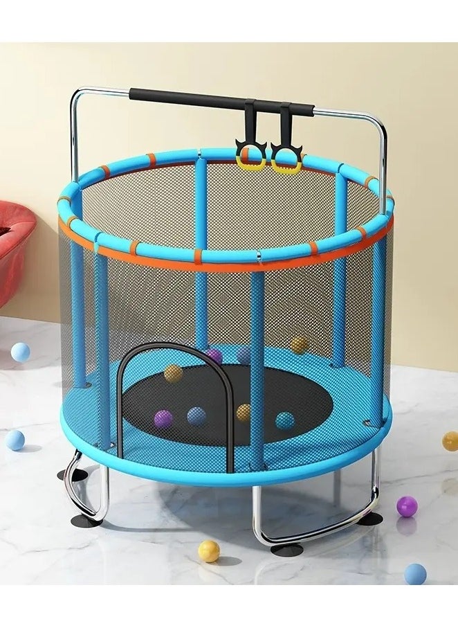 Generic Fence-Net Elastic Trampoline, Indoor and Outdoor Children's Elastic Trampoline, Safety Fencing Net Small Fitness Trampoline Toy.  - Image 2