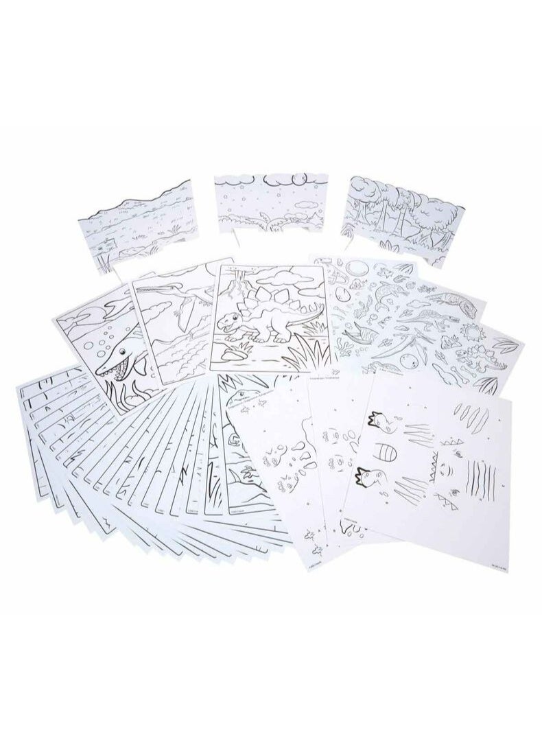 Crayola Dinosaurs 5-in-1 Creativity Kit - Image 4