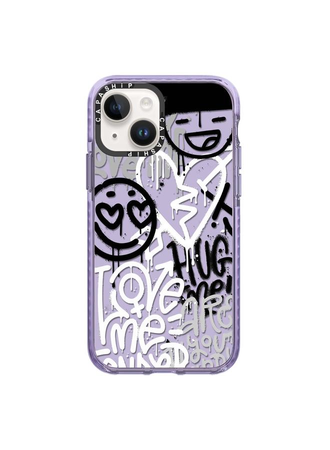 S-TOP Case For iPhone 15 Simple Illustration Pattern Full Coverage Phone Case - Image 1