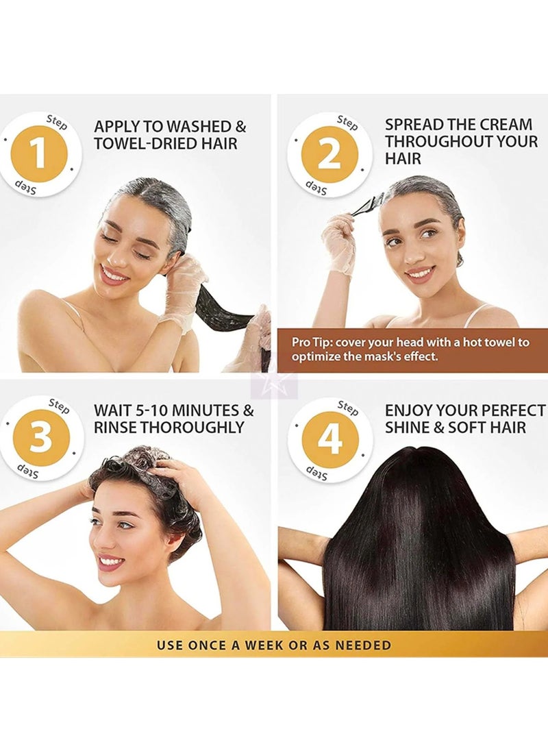 Karseell - Collagen Hair Mask For Dry Damaged Hair – 500ml - Image 1