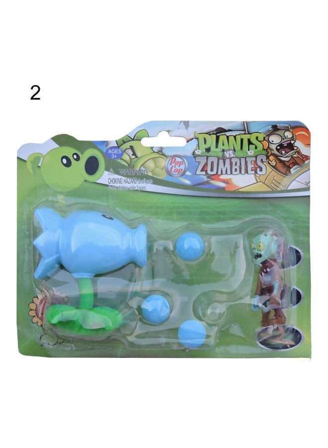 NIBEMINENT Plants Vs Zombie Peashooter Figure 
