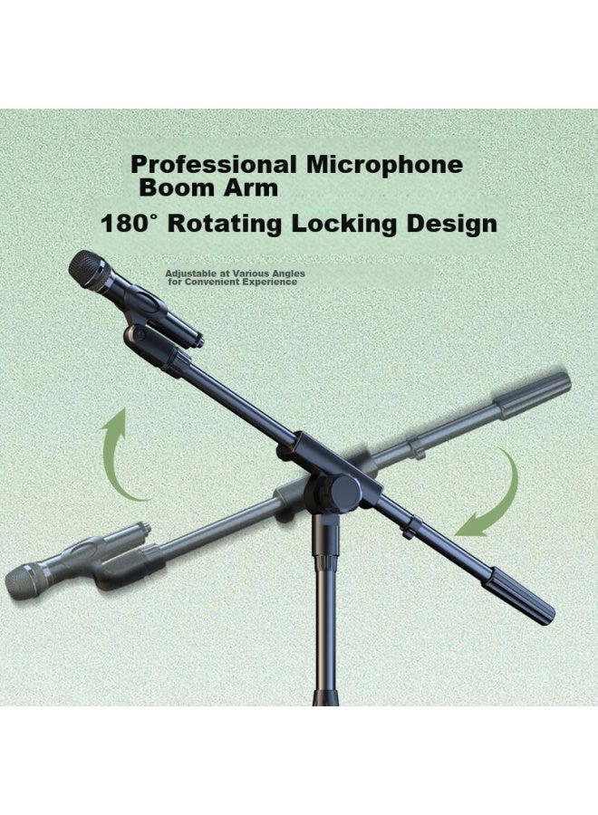 Nintaus Microphone Stand, Professional Stage Floor-standing Adjustable Tripod, Conference And Speech Microphone Stand, Floor-standing Stage Ktv Wireless Condenser Microphone Stand, Hy-23 - Image 5
