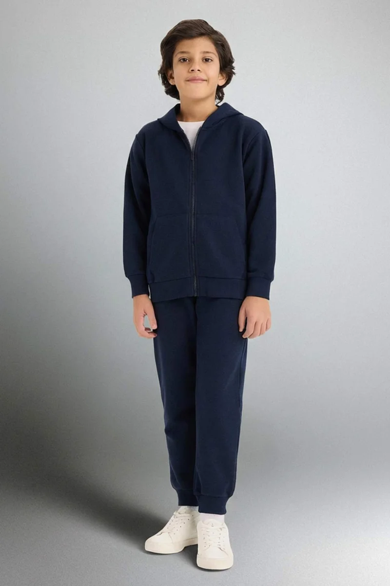 ديفاكتو Boy Basic Pique Elastic Waist Sweatpants