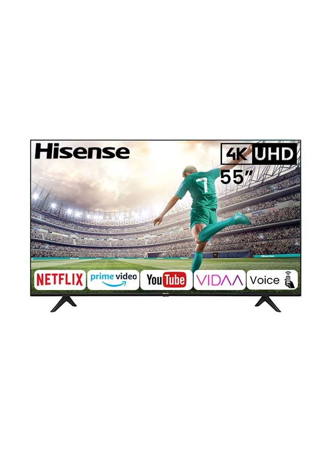 Hisense 55 UHD Smart TV 55A61G Black - Image 1
