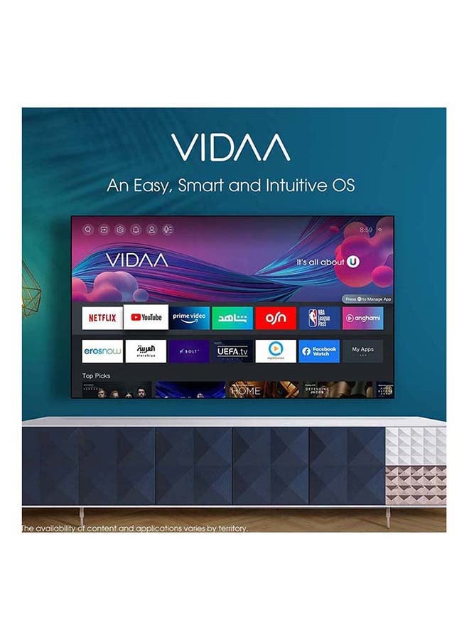 Hisense 55 UHD Smart TV 55A61G Black - Image 4