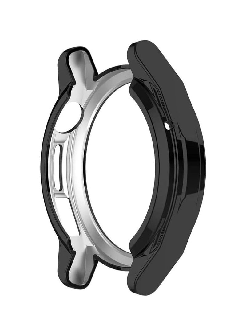 Case Compatible with Huawei Watch GT Runner Case Watch Soft TPU Shockproof Cover Slim Guard Thin Bumper Shell Protector (Black) - Image 1