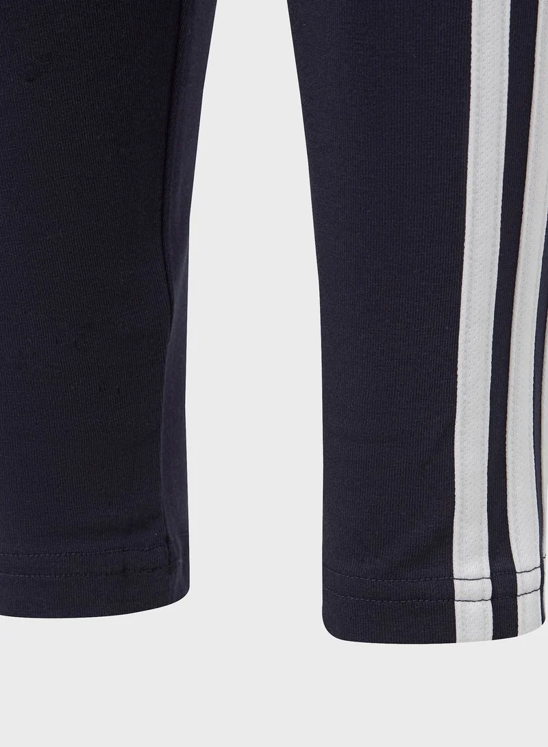 Adidas Essentials 3-Stripes Cotton Leggings