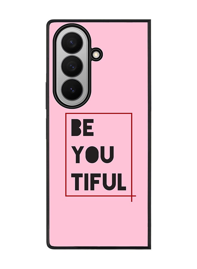 Stylizedd For Samsung Galaxy Z Fold7 Case,Slim fit Camera Protection, Shockproof Thin Phone cover  - Beyoutiful - Image 1