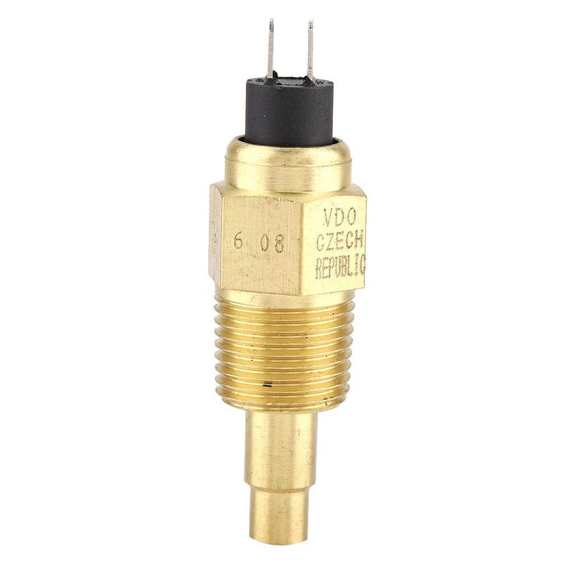 Wal front 1PC Water Temperature Sensor, 1/2NPT Water Temperature Sensor for Oil Water Temperature Temp Gauge, 38℃~120℃ - Image 1