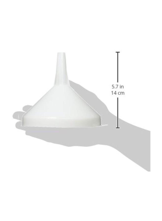 NIBEMINENT Plastic Funnel White 6.25inch - Image 2