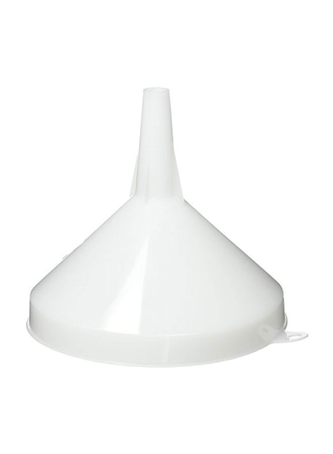 NIBEMINENT Plastic Funnel White 6.25inch - Image 1