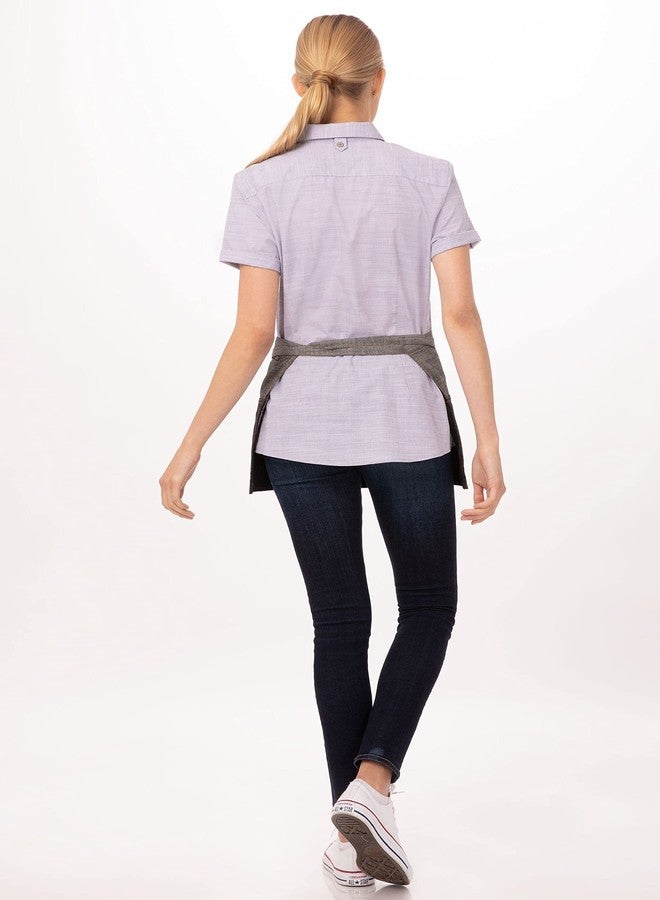 Chef Works Unisex Manhattan Waitress Apron, Black, One Size - Image 2