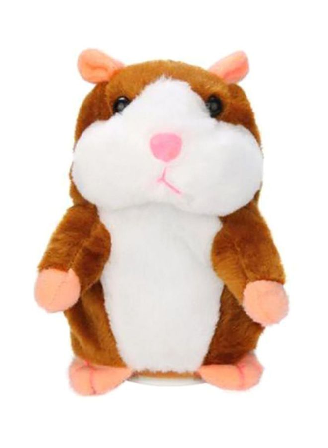 NIBEMINENT Talking Pet Hamster Plush Toy 16cm - Image 1