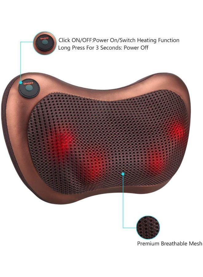 Vibrating Kneading Back And Neck Pillow Massager - Image 3