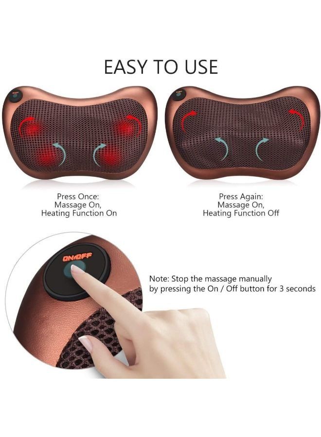 Vibrating Kneading Back And Neck Pillow Massager - Image 4
