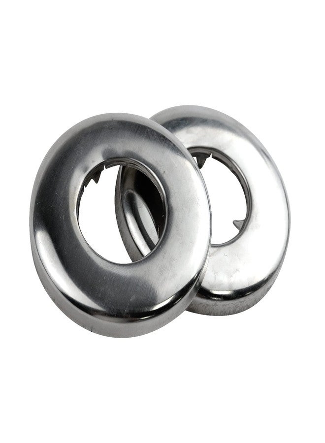 Tsnamay 20Pcs 3/4 Inches Round Chrome Plated Stainless Steel Escutcheon Flange Cover,Faucet Escutcheons Kitchen and Bathroom Water Pipe Wall Covers Cover(2.2"/56mm OD.) - Image 3