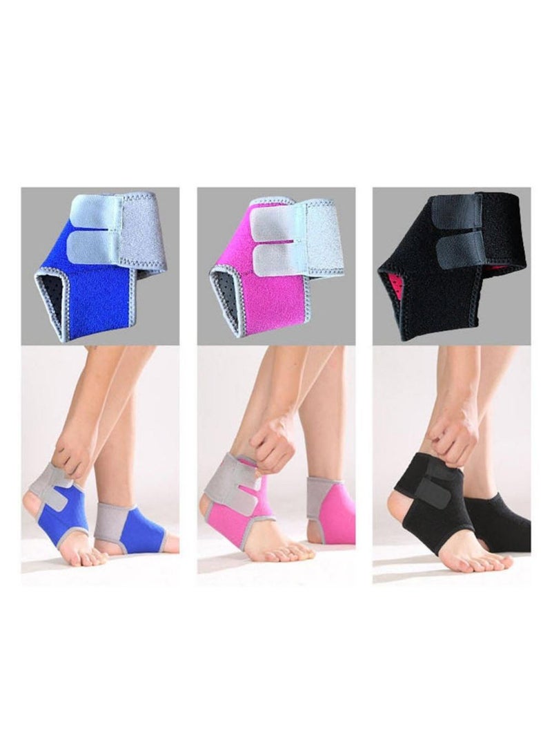 Sweet seven دعم كاحل للأطفال قابل للتعديل - دعامة ضغط للإصابات، التواءات، التهاب المفاصل، تخفيف الألم، كرة القدم، الجري، ركوب الدراجات - واقي كاحل للتعافي النشط - Image 4
