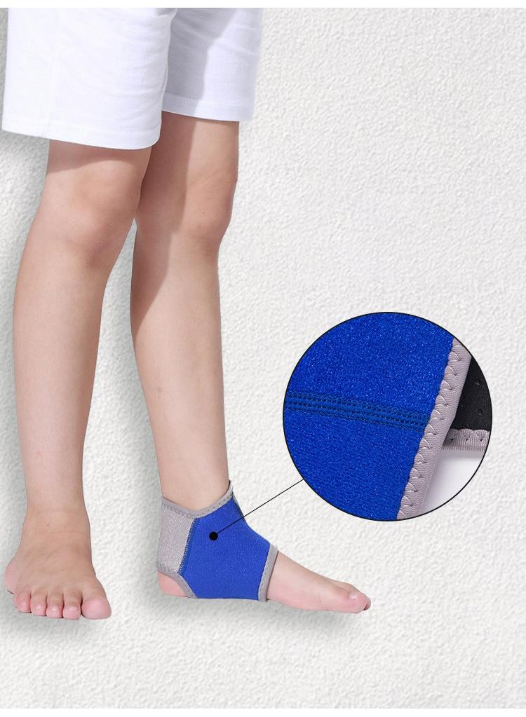 Sweet seven دعم كاحل للأطفال قابل للتعديل - دعامة ضغط للإصابات، التواءات، التهاب المفاصل، تخفيف الألم، كرة القدم، الجري، ركوب الدراجات - واقي كاحل للتعافي النشط - Image 3