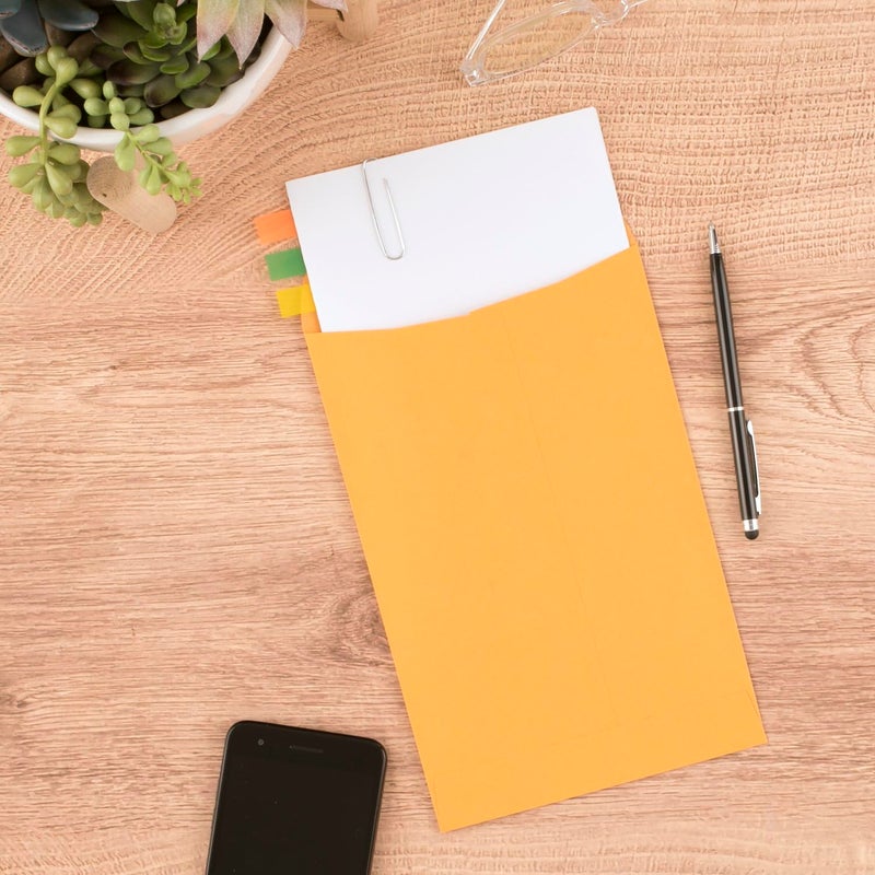 Mead Letter Size Mailing Envelopes, Press-It Seal-It Self Adhesive Closure, All-Purpose 24-lb Paper, 9" X 12", Brown Manila Kraft Envelope, 25 per Pack (76086) - Image 4