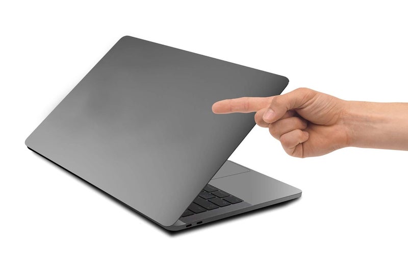 Saco أغطية لابتوب فينيل غير لامع متوافقة مع لابتوب ديل لاتيتيود 5420 14 بوصة للأعمال - شفاف - Image 3