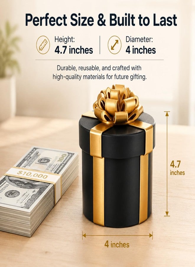 MCNULGUR Annoying Nested Screw Gift Box – Funny Prank Gag Gift for Christmas, Office – Elevate Gifting with Sophistication & Surprise (Black - Image 4
