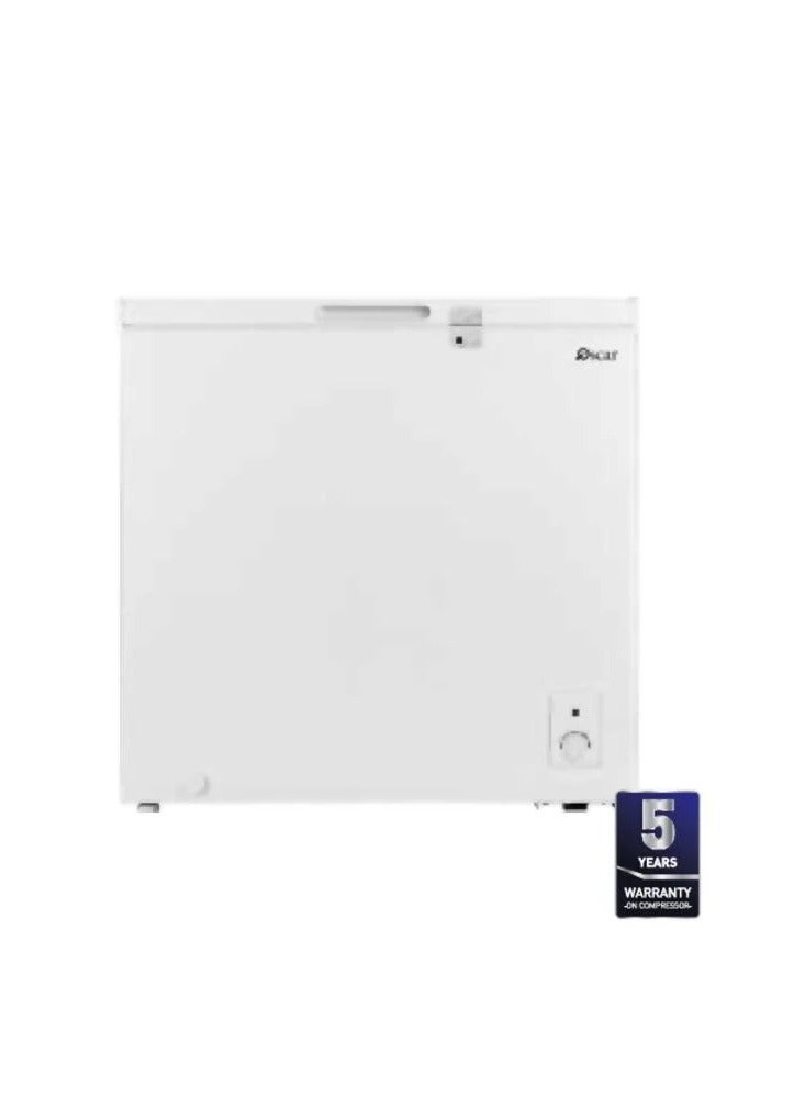 Oscar Chest Freezer - 200 Liters - White - OCF200LW