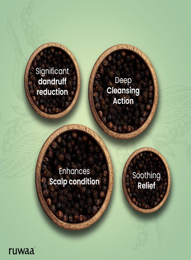 ruwaa Anti-Dandruff Shampoo with Black Pepper Clinically Proven to Eliminate Dandruff - Image 5