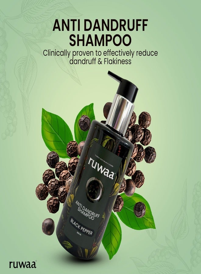 ruwaa Anti-Dandruff Shampoo with Black Pepper Clinically Proven to Eliminate Dandruff - Image 2