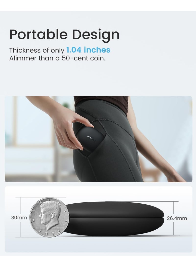 أسيفاست سماعات أذن لاسلكية AceFit Air مفتوحة الأذن، صوت جهير غني، سماعات رأس رياضية بلوتوث 5.4 مع علبة شحن، وقت تشغيل 32 ساعة، سماعات أذن IP54 مقاومة للماء للجري وركوب الدراجات والمشي والتمرين - Image 3