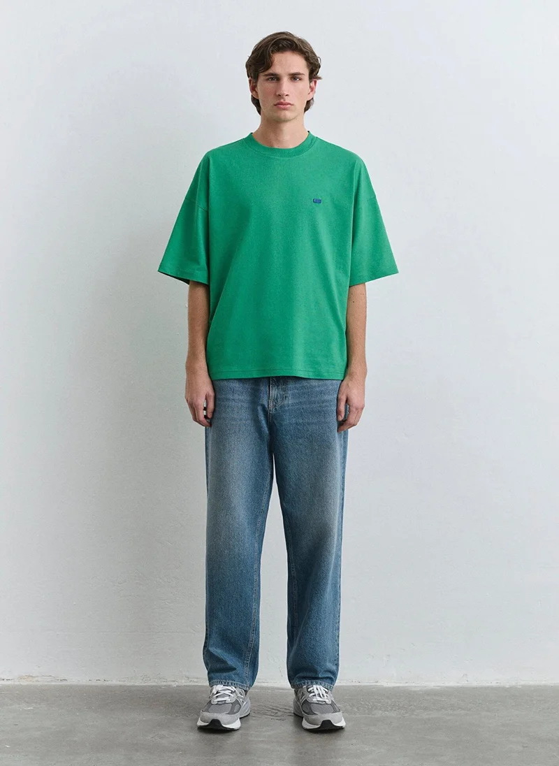 MAVI Crew Neck Green T-Shirt