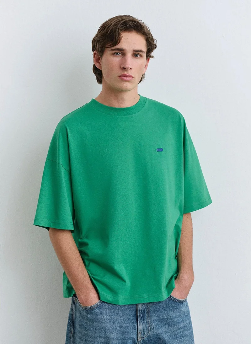 MAVI Crew Neck Green T-Shirt