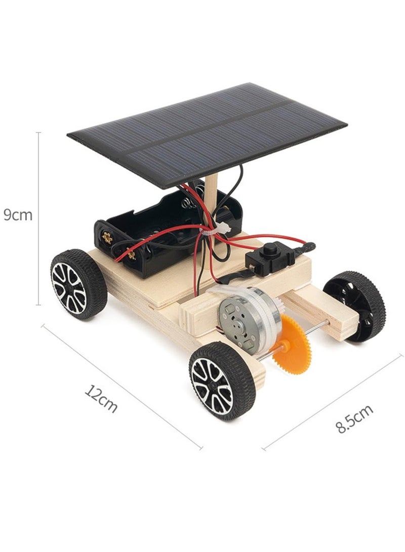 Solar Car Model Kits to Build Science Experiment Kit for Applicable to Youth Age Robotic Stem Project Build Educational DIY STEM Set - Image 2
