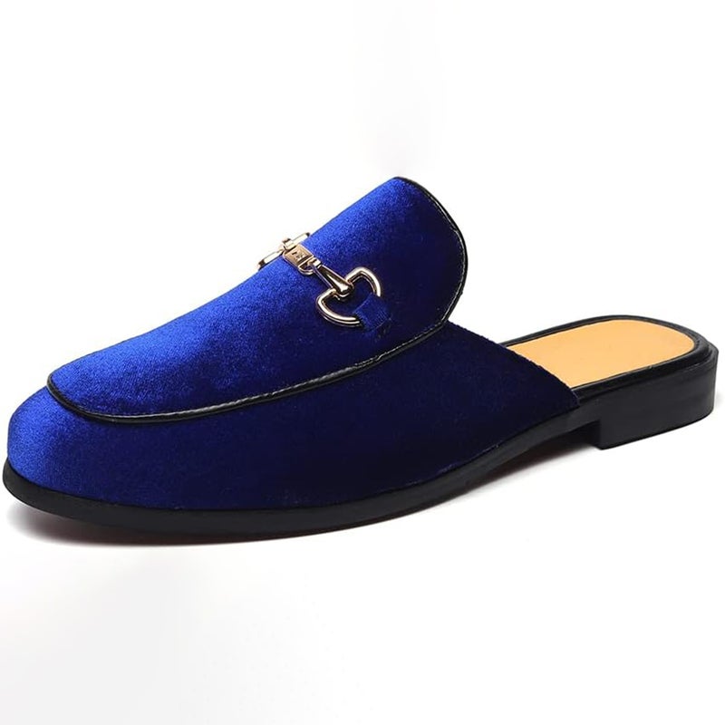 Men'S Half Slippers Casual Fashion All-Match Slip-On Casual Muller Shoes Loafers - Image 2