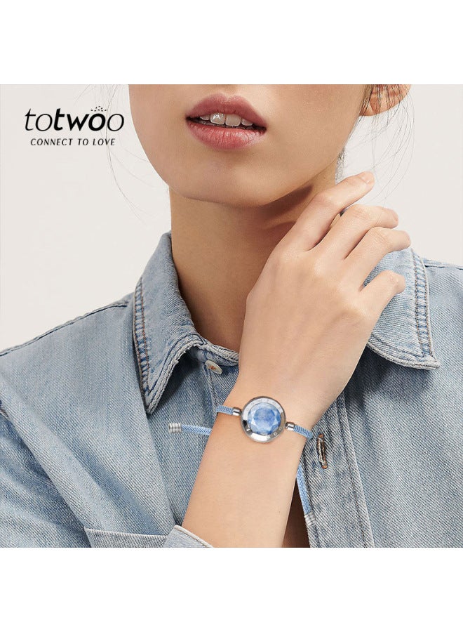 توتو Totwoo Blue Lover سوار حب المسافات الطويلة للزوجين سوار ذكي تفاعلي بالاستشعار عن بعد - Image 2