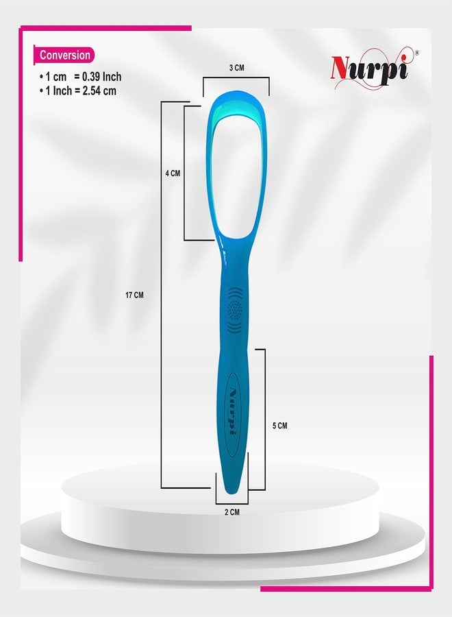 Nurpi Plastic Premium Tongue Cleaner for Fights Bad Breath Oral Health Care Tool, Easy to Use for Adults and KidsTravel Friendly (2) - Image 5