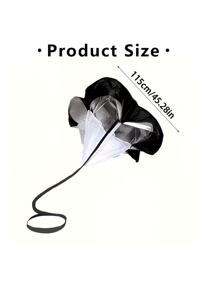 AL ARQAM Speed Training Resistance Parachute for Running - 45-Inch Adjustable Sprint Chute for Soccer, Football & Track - Explosive Power & Acceleration Drill Gear for Kids, Youth and Adults - Red View Listing on Carrefour - Image 3