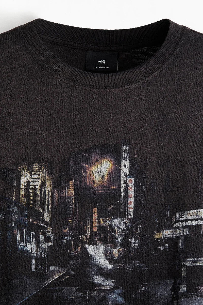 H&M Oversized Fit T-shirt