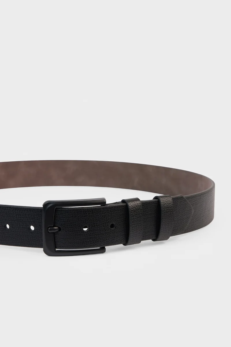 Defacto  Man Rectangle Clasp Faux Leather Denim Belt for Men | Best Price UAE