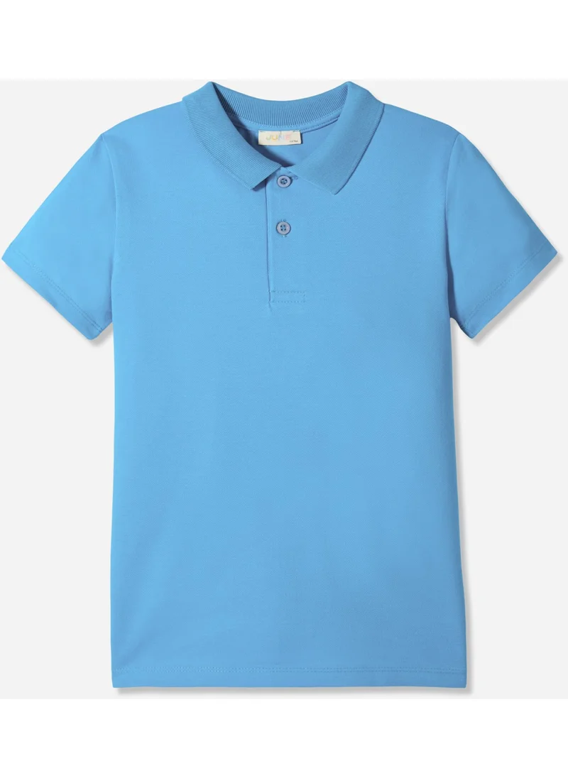 JUNE Kids Polo Neck Tshirt