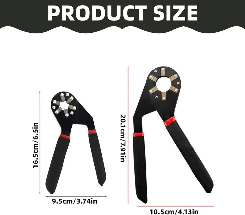 PINKE Bionic Wrench Adjustable Hexagon Alloy Steel Tool (8 inch) - Image 5