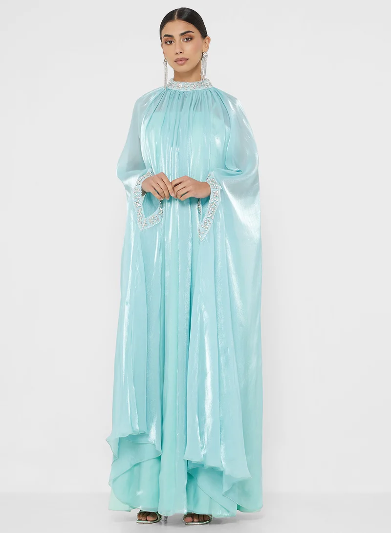 Namshi x Embellished Kaftan Gown
