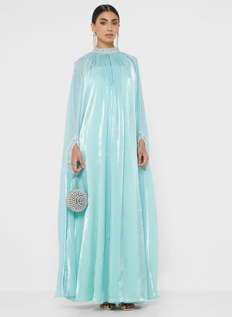Namshi x Embellished Kaftan Gown