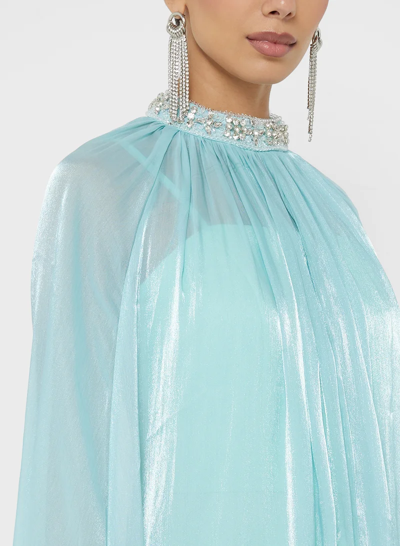 Namshi x Embellished Kaftan Gown