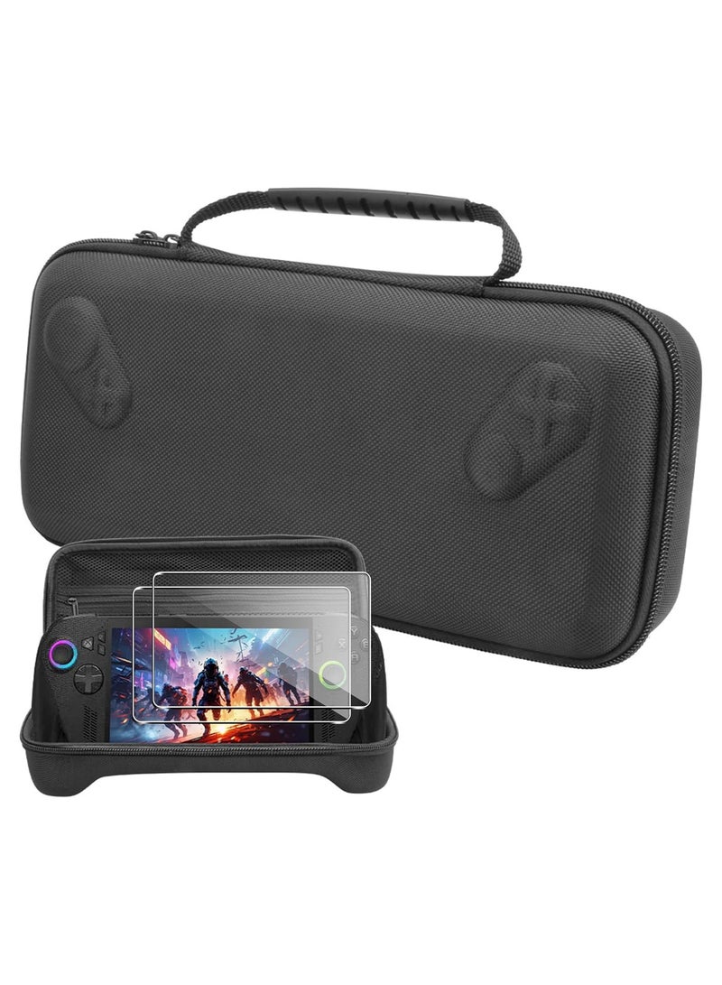 general ROG Xbox Ally X and ROG Xbox Ally Protective Case + 【2-Piece Set】 ROG Xbox Ally X and ROG Xbox Ally Screen Protector Travel Case Carry Bag Tempered Glass Accessories - Image 1