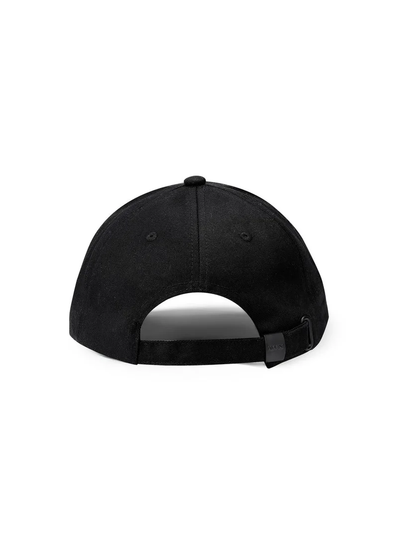 Kawn.yoga Black Cap With Exchangeable Badges/Logo  | Best Price UAE