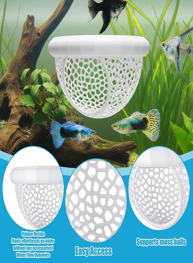 Yolev Floating Betta Hide, Shrimp Cave, Aquarium Hammock, Feeder, and Safe Resting Spot, Betta Fish Tank Accessories for Stress-Free Fish Tanks - Image 5
